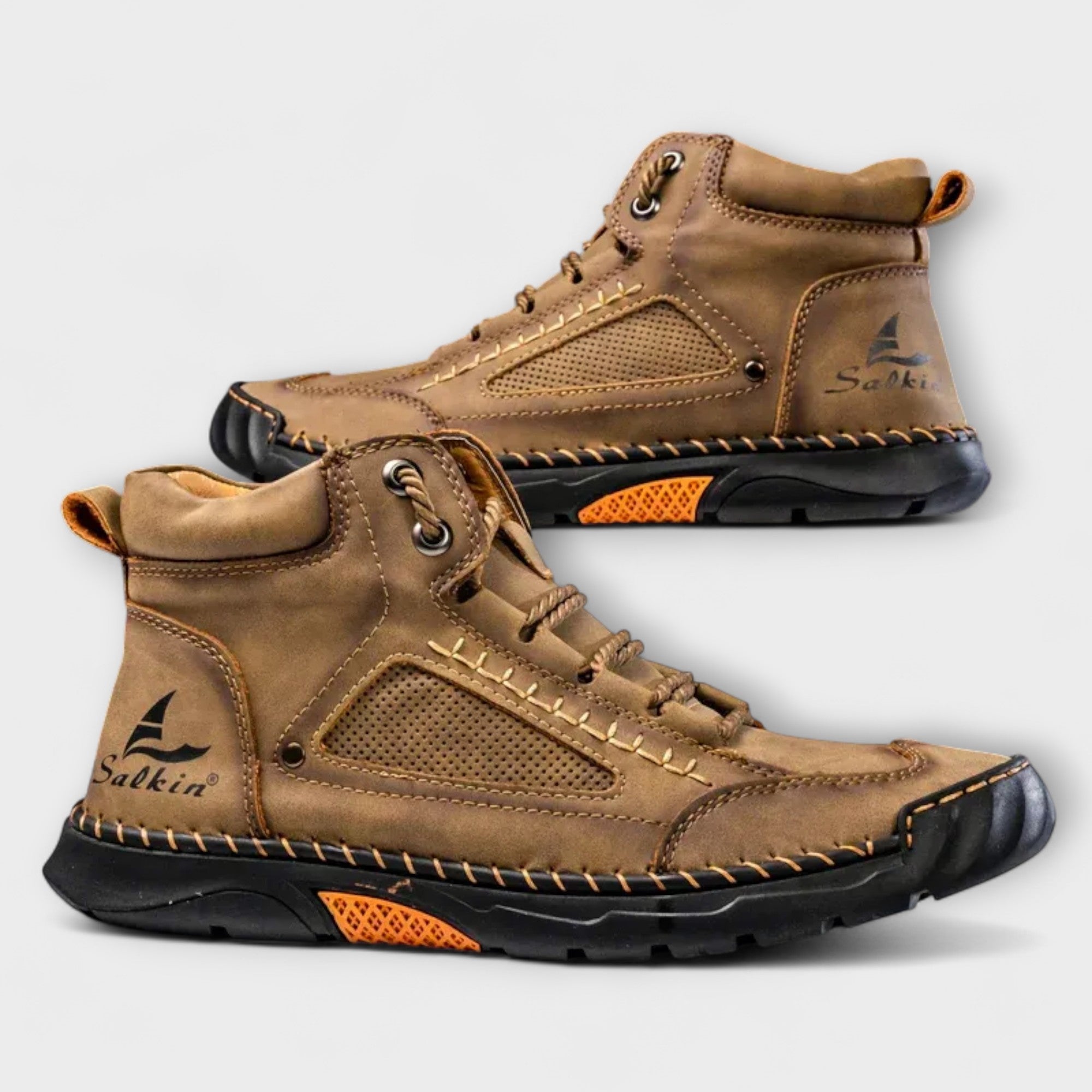 Paweł - Wysokie skórzane buty