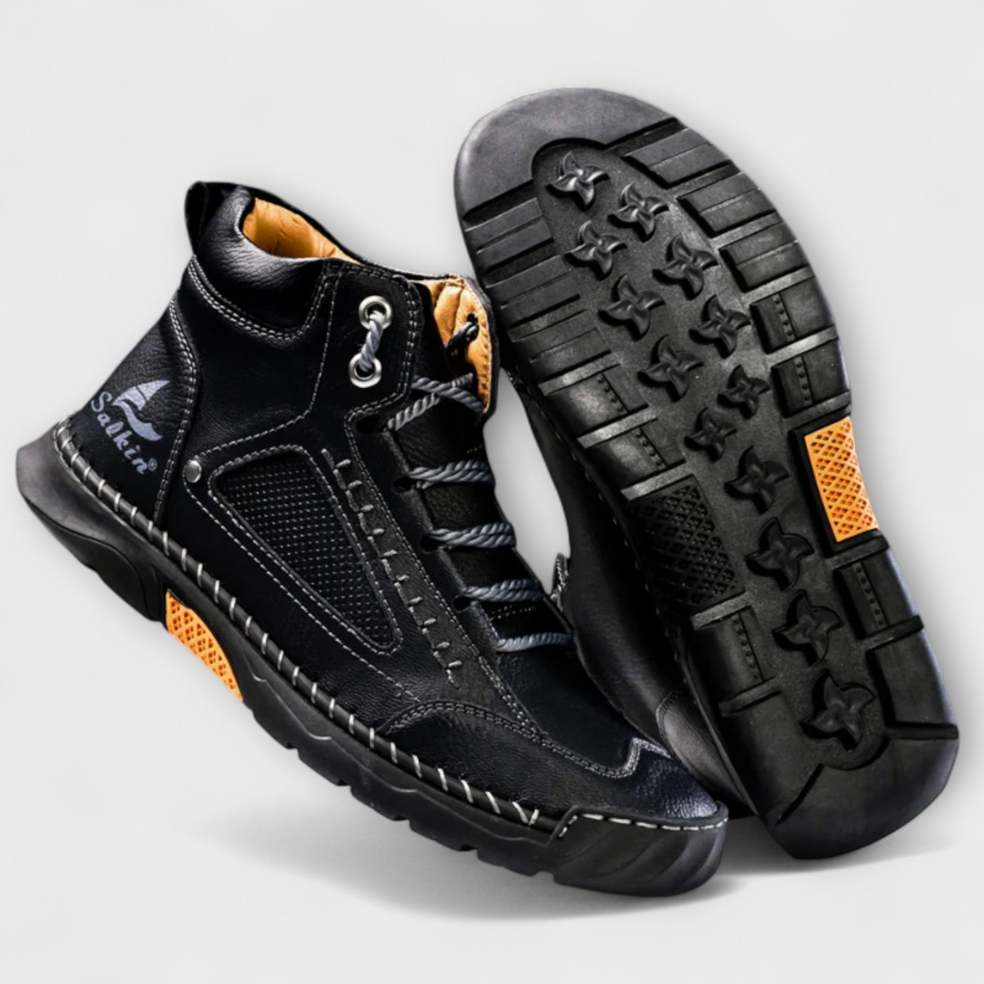 Paweł - Wysokie skórzane buty