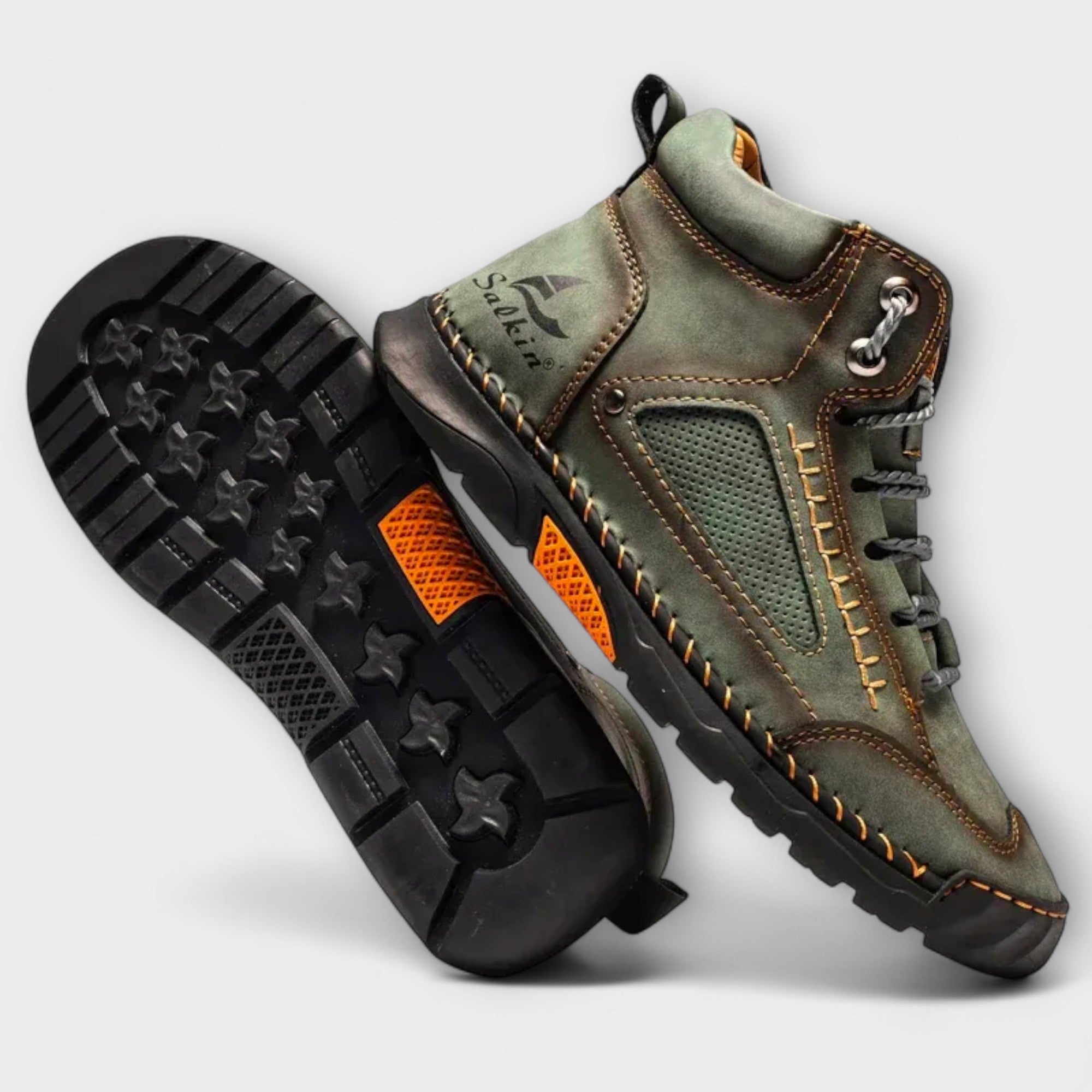 Paweł - Wysokie skórzane buty