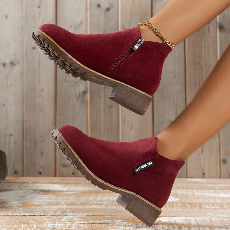 Bindi™ - Stiefeletten mit dicker Sohle