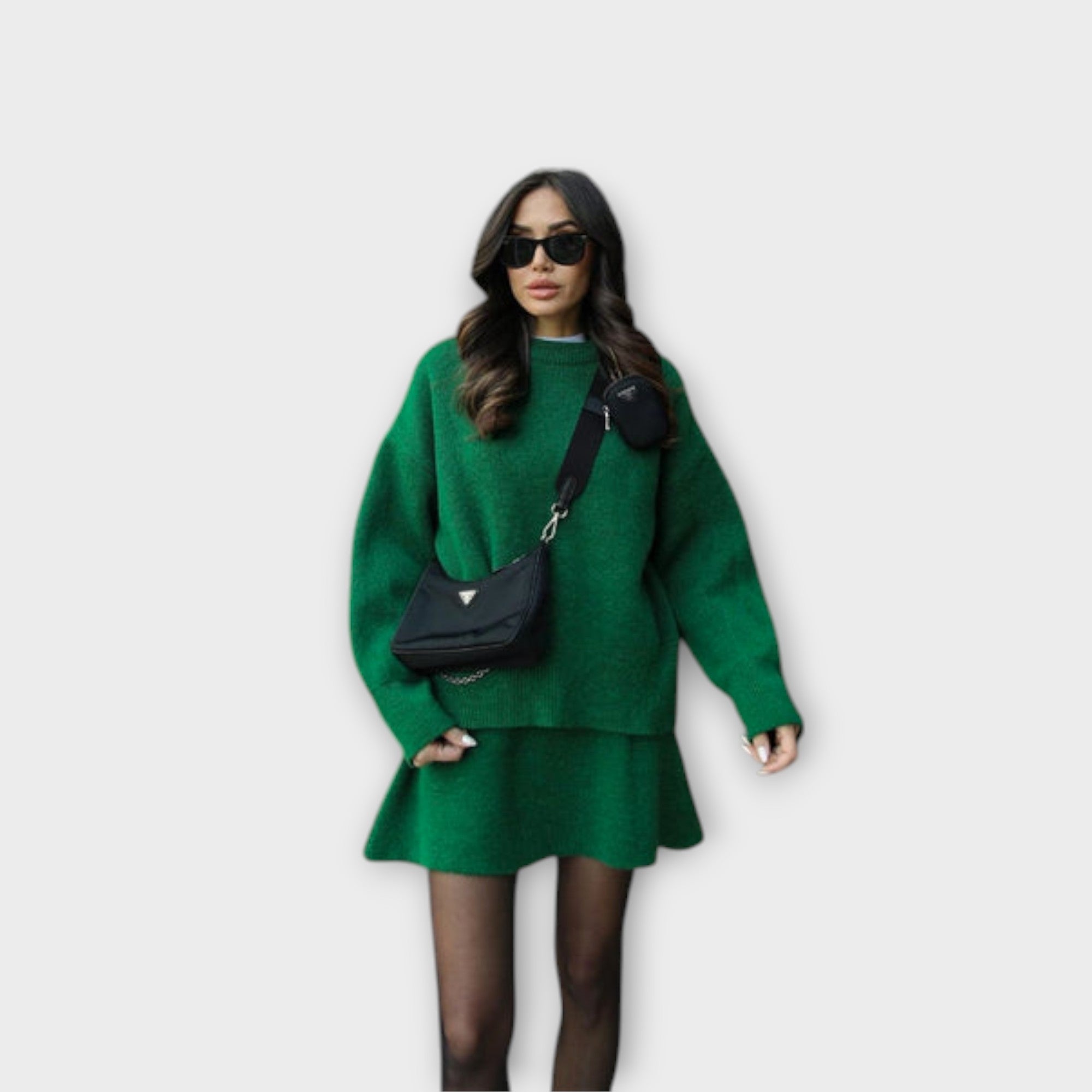 Carol – Swobodny komplet dzianinowy